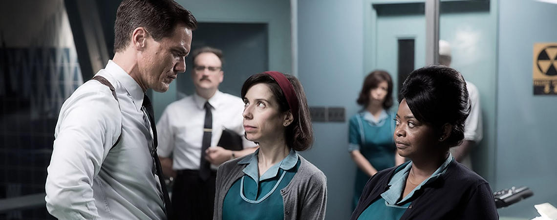 Allegra Fulton, David Hewlett, Michael Shannon, Sally Hawkins, Octavia Spencer | "The Shape of Water" (2017)
