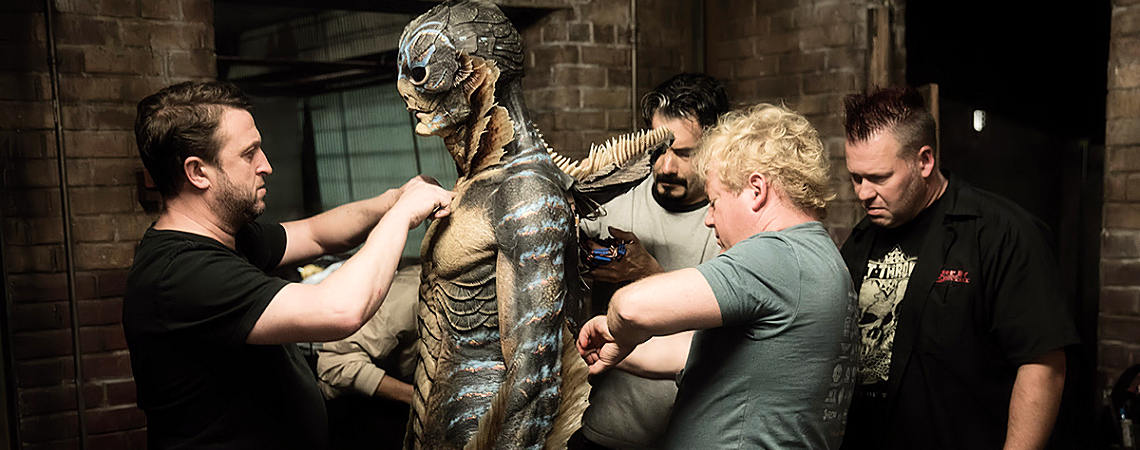 Doug Jones, Shane Mahan, Sean Sansom, Jason Detheridge | "The Shape of Water" (2017) **