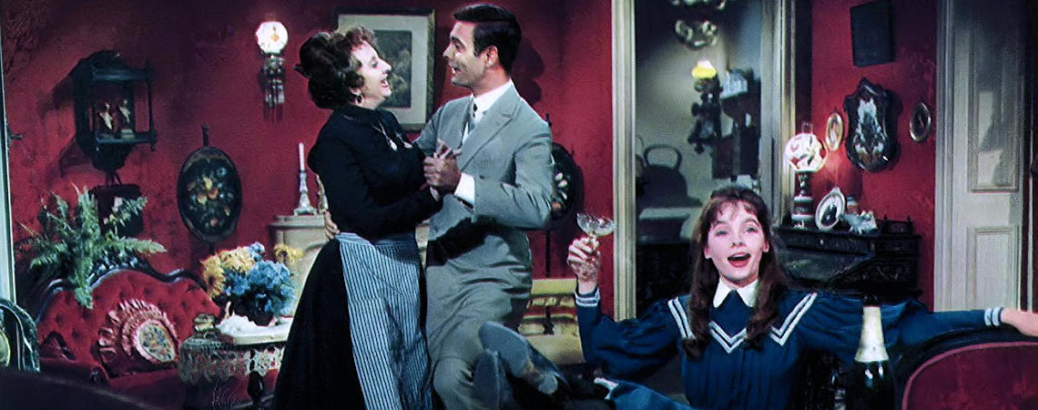 Hermione Gingold, Louis Jourdan, Leslie Caron | "Gigi" (1958) *