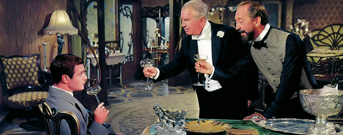 Louis Jourdan, Maurice Chevalier, John Abbott | "Gigi" (1958) *