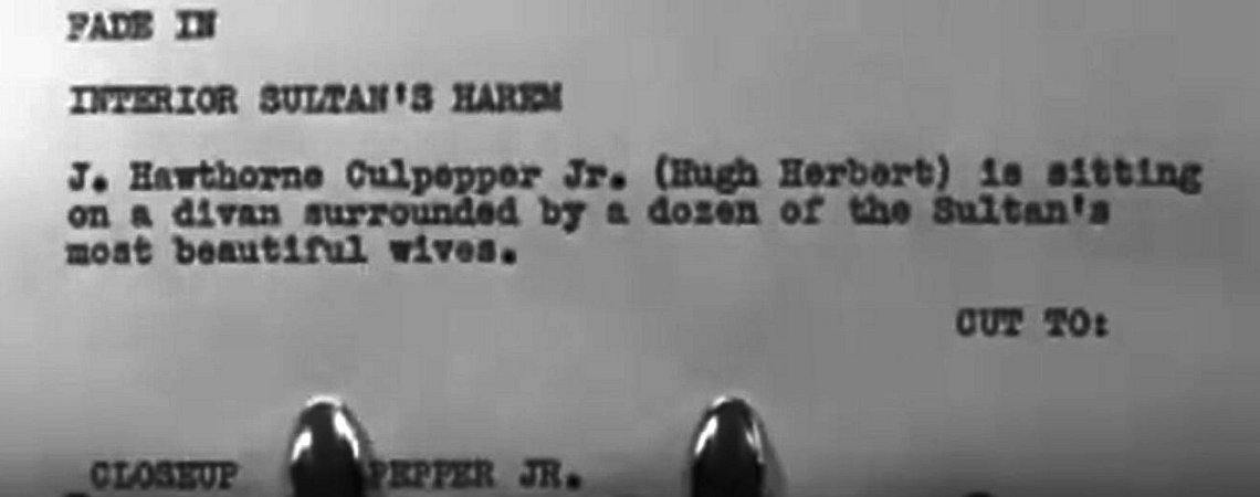Script Page (1935)