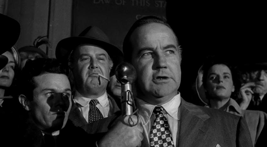 Broderick Crawford, Walter Burke, Ralph Dumke,  Mercedes McCambridge | "All the King's Men" (1949)