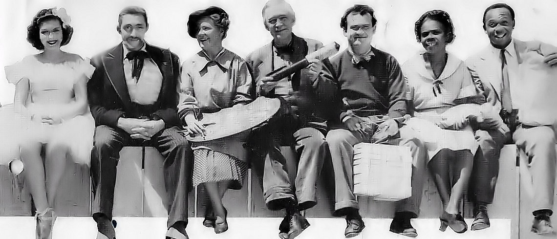 Spring Byington, Eddie 'Rochester' Anderson, Mischa Auer, Samuel S. Hinds, Ann Miller, Dub Taylor, Lillian Yarbo | "You Can't Take It with You" (1938)