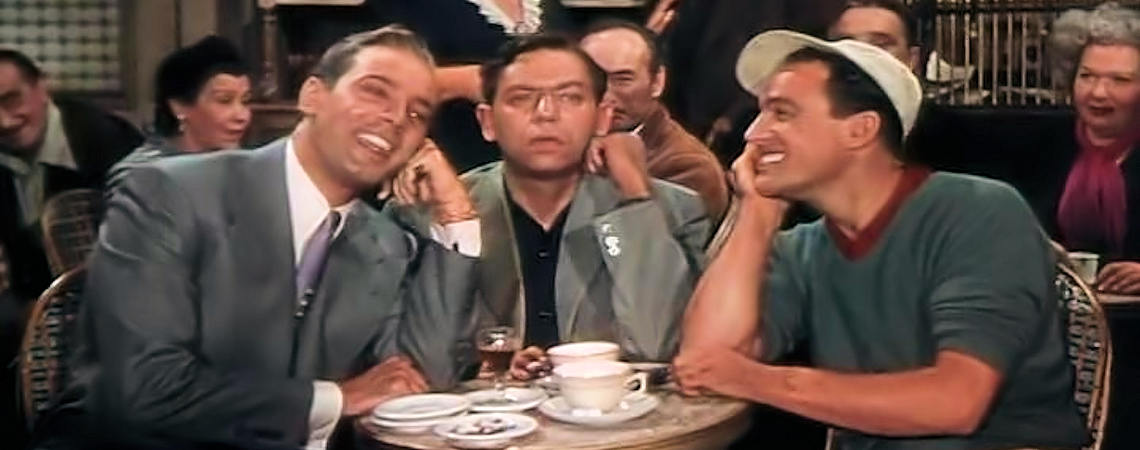 Georges Guétary, Oscar Levant, Gene Kelly | "An American in Paris" (1951)
