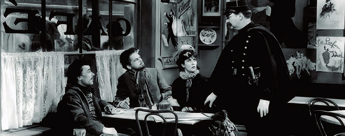 Gloria Holden, Paul Muni, Vladimir Sokoloff | "The Life of Emile Zola" (1937) *