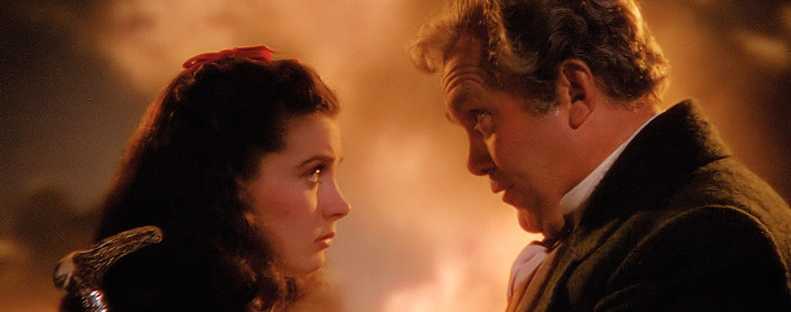 Vivien Leigh, Thomas Mitchell | "Gone with the Wind" (1939) *