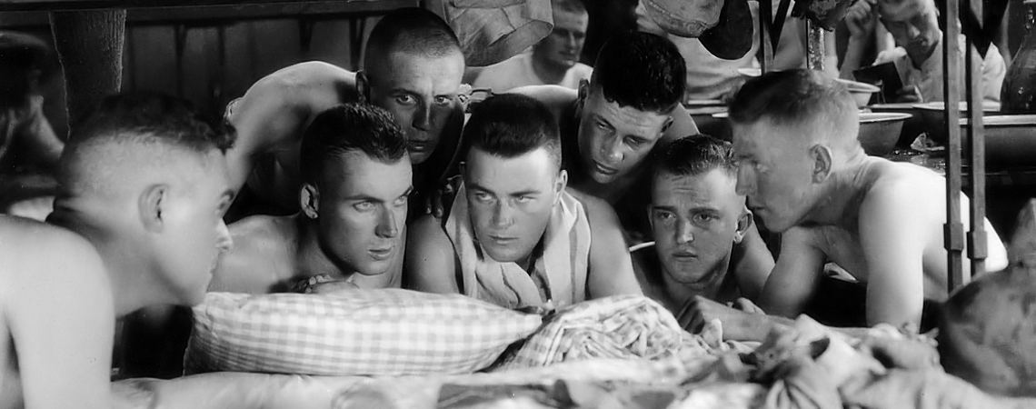 Lew Ayres, William Bakewell, Russell Gleason, Walter Rogers | "All Quiet on the Western Front" (1930) *