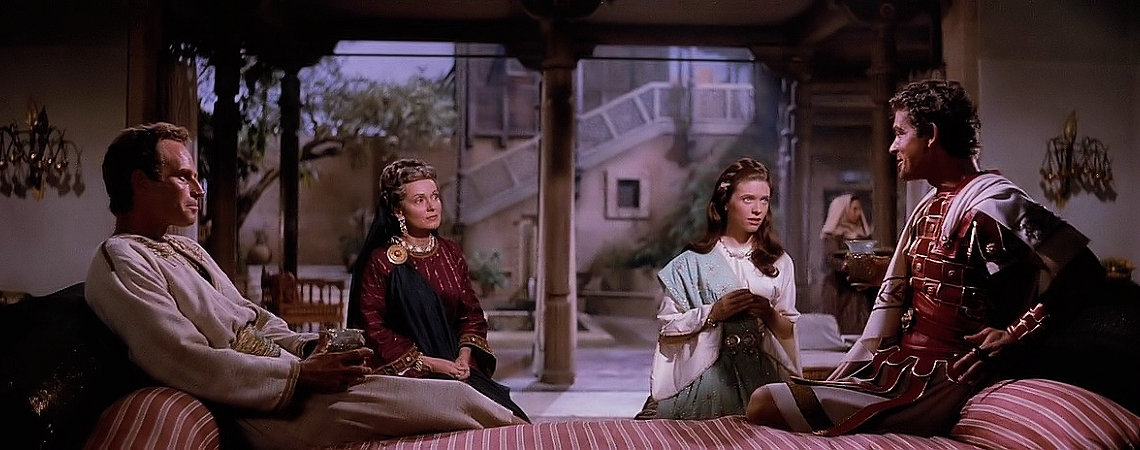 Charlton Heston Martha Scott, Cathy O'Donnell, Stephen Boyd | "Ben Hur" (1959)