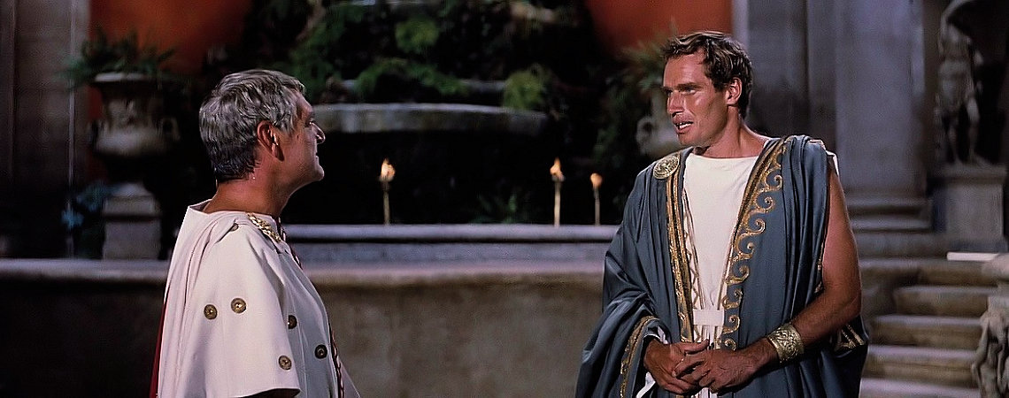 Jack Hawkins, Charlton Heston | "Ben Hur" (1959)