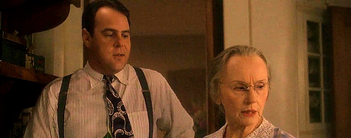 Dan Aykroyd, Jessica Tandy | "Driving Miss Daisy" (1989)