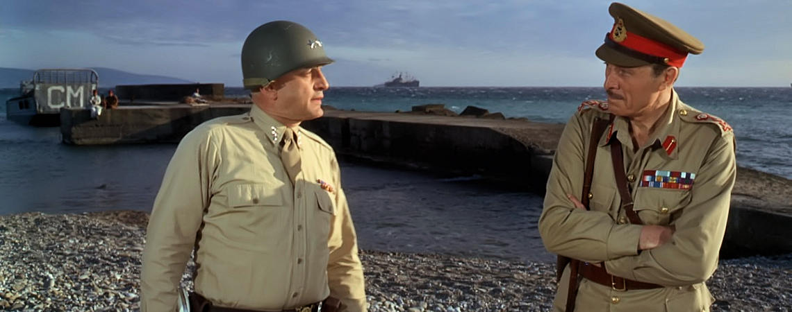 George C. Scott, Jack Gwillim | "Patton" (1970)