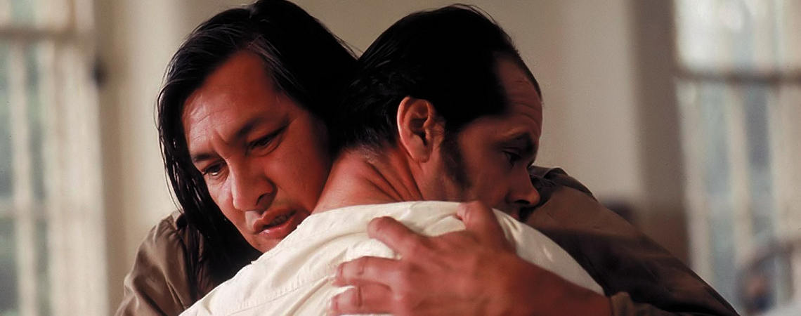 Will Sampson, Jack Nicholson | "One Flew Over the Cuckoo's Nest" (1975)