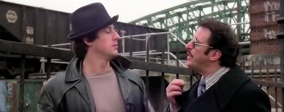 Sylvester Stallone, Joe Spinell | "Rocky" (1976)