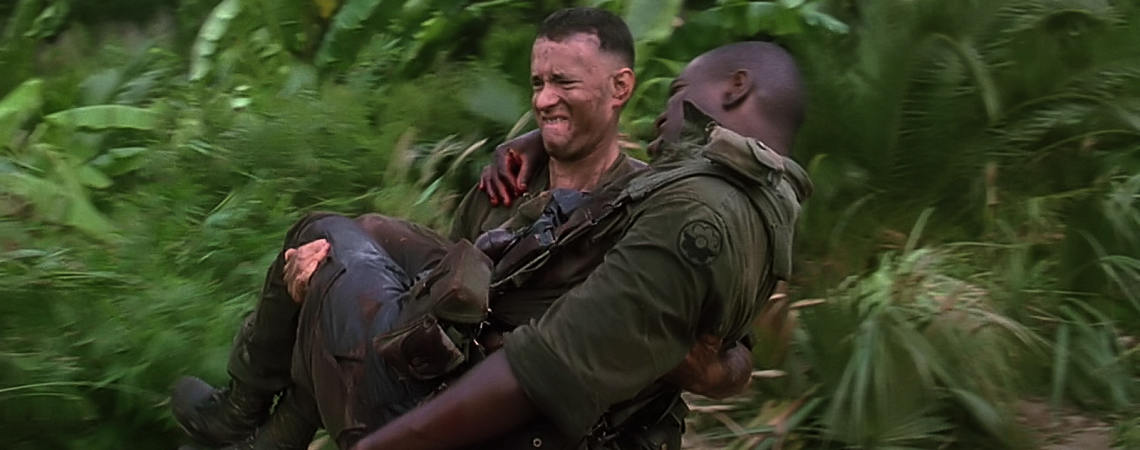 Tom Hanks, Mykelti Williamson | "Forrest Gump" (1994)