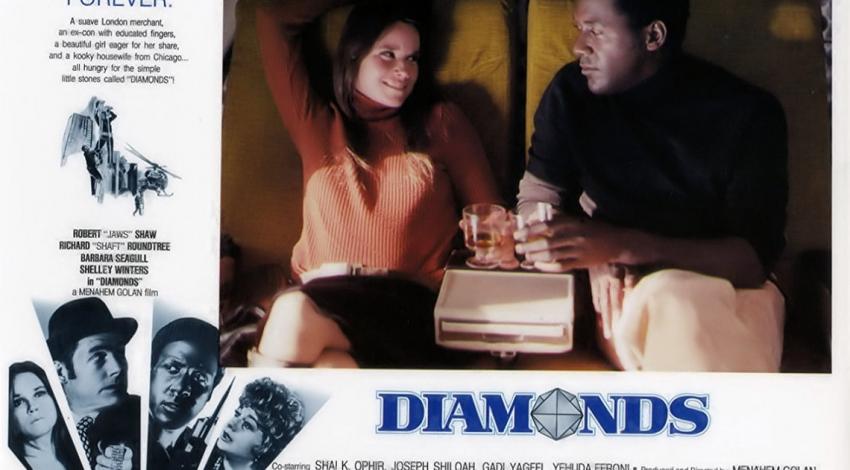 Richard Roundtree w/Barbara Hershey | "Diamonds" (1975)