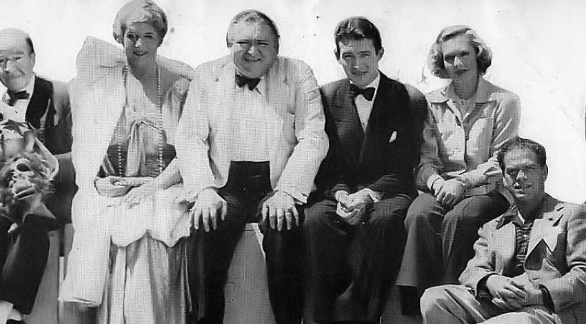 James Stewart, Jean Arthur, Lionel Barrymore, Frank Capra, Edward Arnold, Mary Forbes, Halliwell Hobbes, Donald Meek | "You Can't Take It with You" (1938)