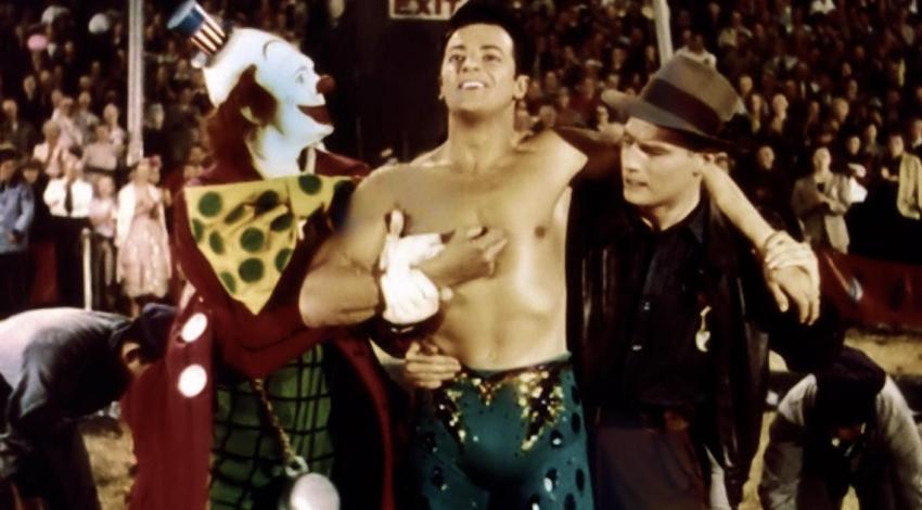 Charlton Heston, James Stewart, Cornel Wilde | "The Greatest Show on Earth" (1952)