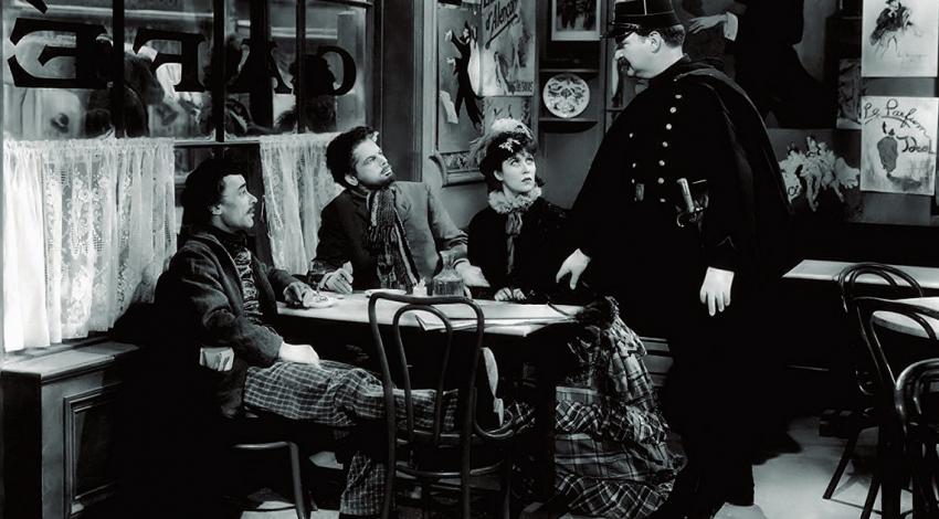Gloria Holden, Paul Muni, Vladimir Sokoloff | "The Life of Emile Zola" (1937) *