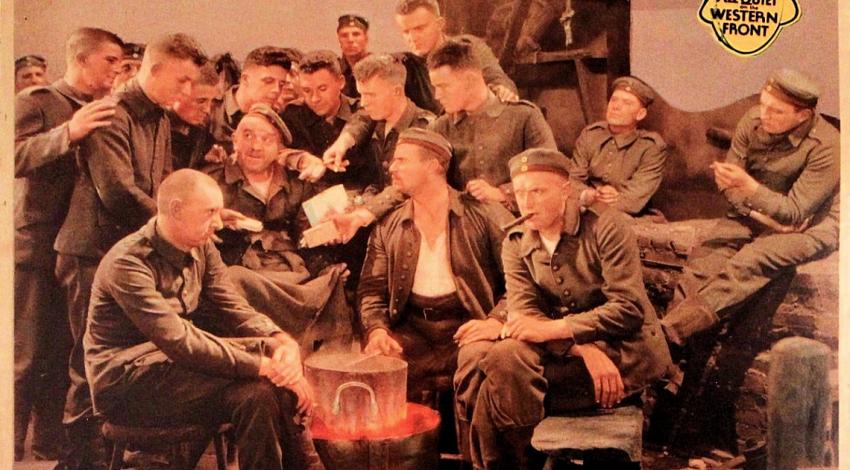 Lew Ayres, Ben Alexander, Richard Alexander, William Bakewell, G. Pat Collins, Owen Davis Jr., Russell Gleason, Harold Goodwin, Scott Kolk, Arnold Lucy, Walter Rogers, Slim Summerville, Louis Wolheim, John Wray | "All Quiet on the Western Front" (1930)