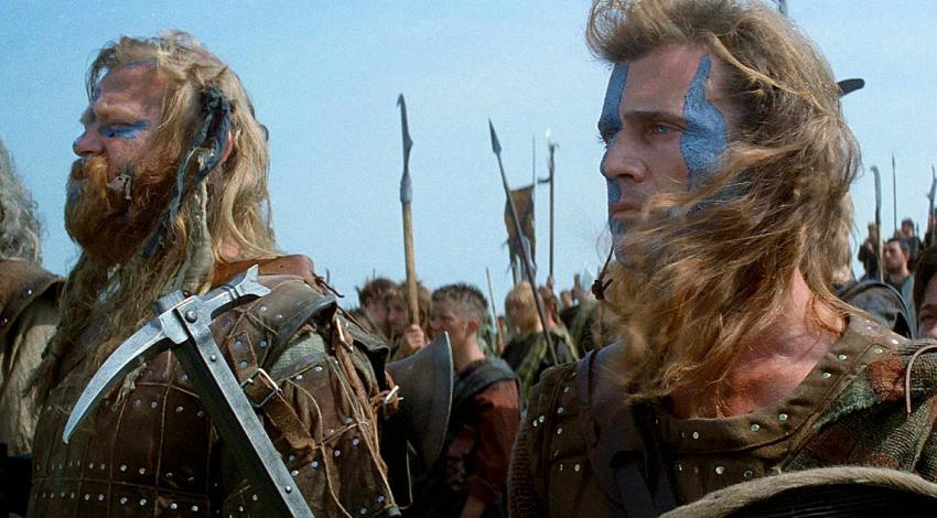 Brandon Gleeson, Mel Gibson | "Braveheart" (1995)