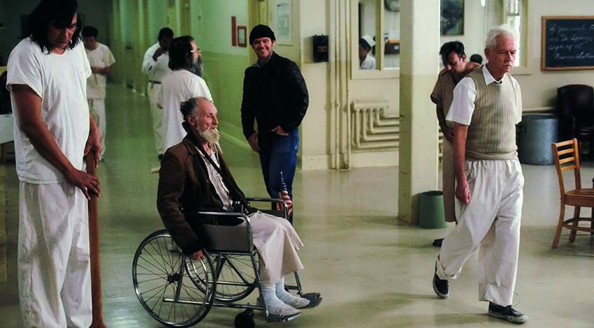 Jack Nicholson, Peter Brocco, Will Sampson, Delos V. Smith Jr. | "One Flew Over the Cuckoo's Nest" (1975) *