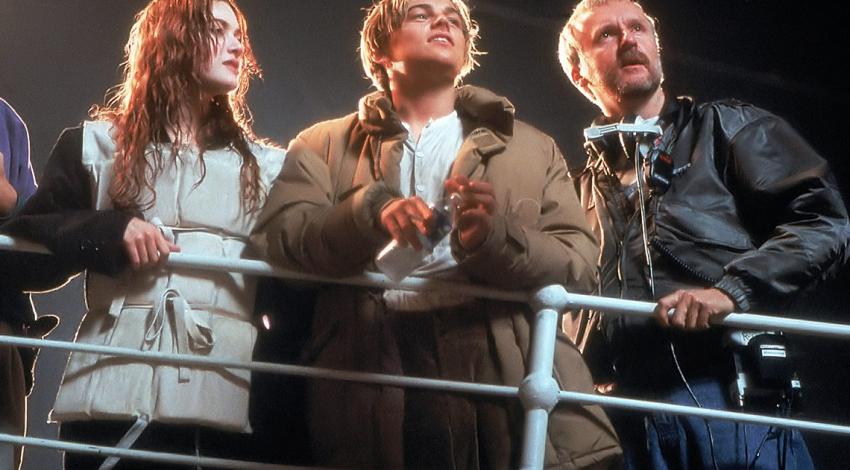 Kate Winslet, James Cameron, Leonardo DiCaprio | "Titanic" (1997)