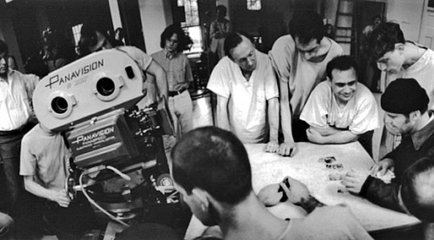 Jack Nicholson, Danny DeVito, Brad Dourif, Christopher Lloyd, Milos Forman, Vincent Schiavelli, Haskell Wexler, Mwako Cumbuka, William Duell, Sydney Lassick, Delos V. Smith Jr., Ronald L. Vargas Jr. | "One Flew Over the Cuckoo's Nest" (1975)