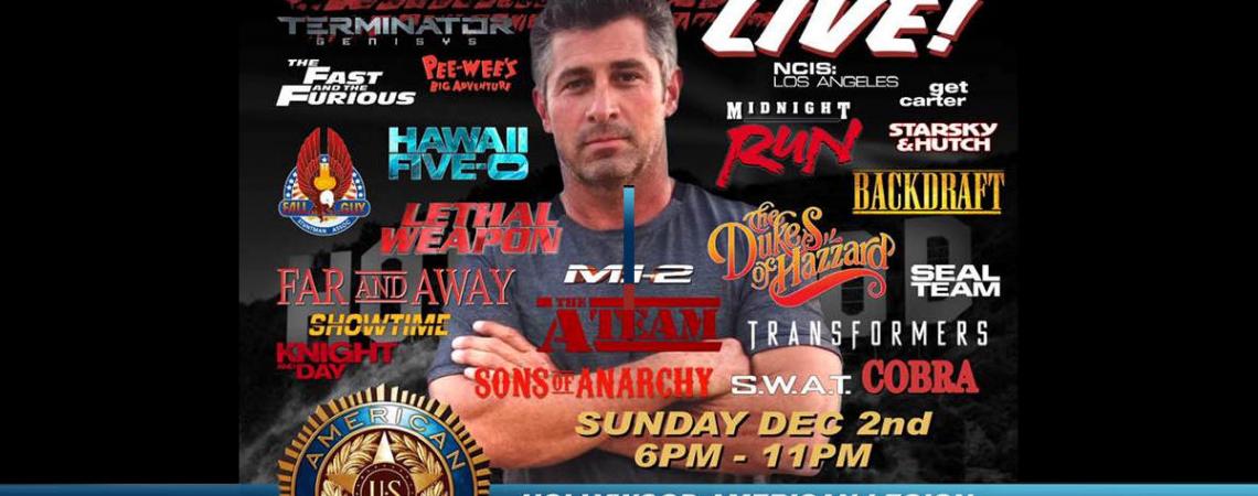 Corey Eubanks' Stunt Stories Returns Dec 2, 2018